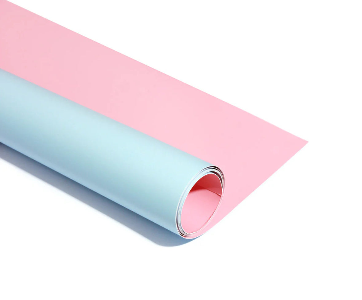 *SALE* Blue/ Pink Double Color Korean Wrapping Paper