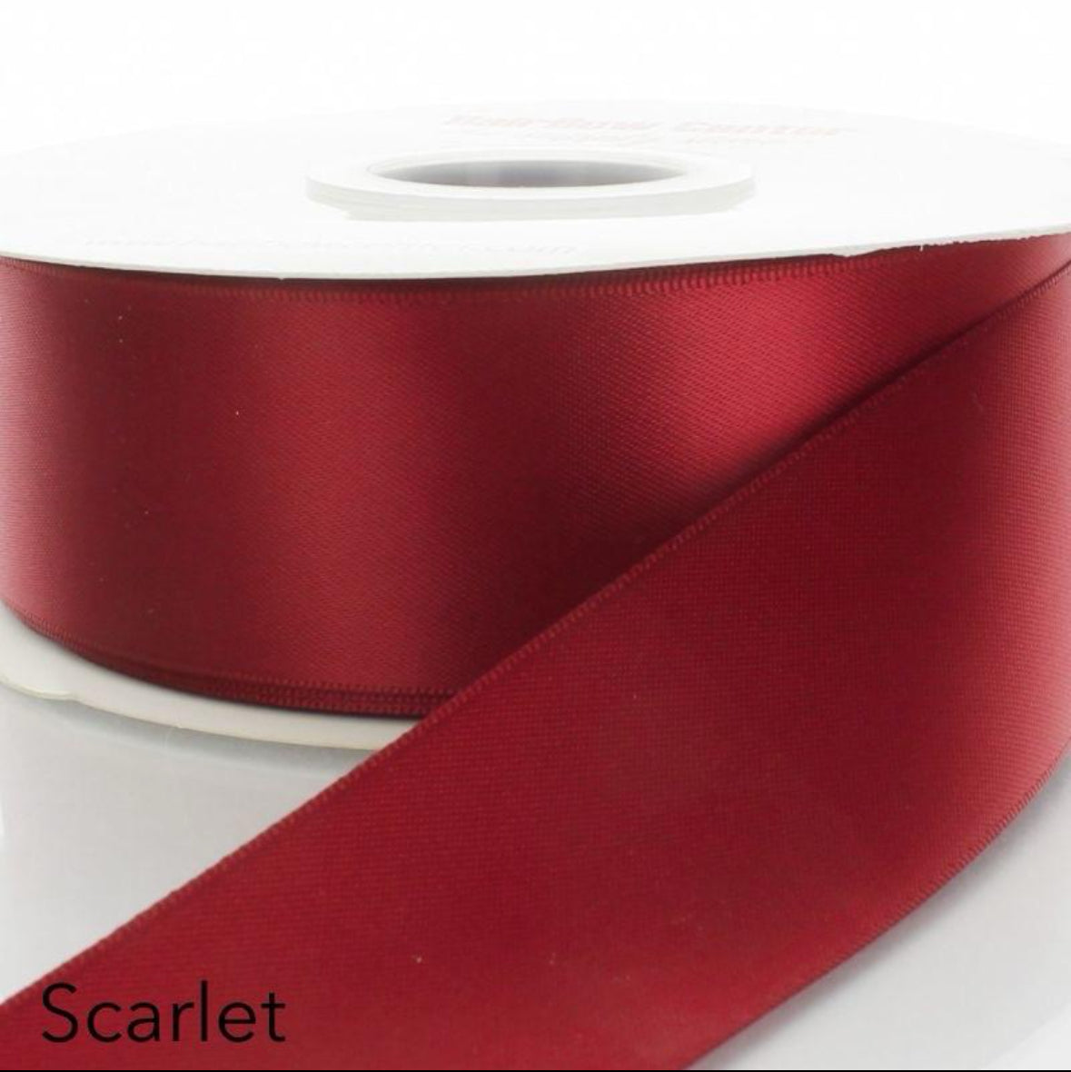 *SALE* Satin Ribbon 1.5” 50 yards per roll Single Face