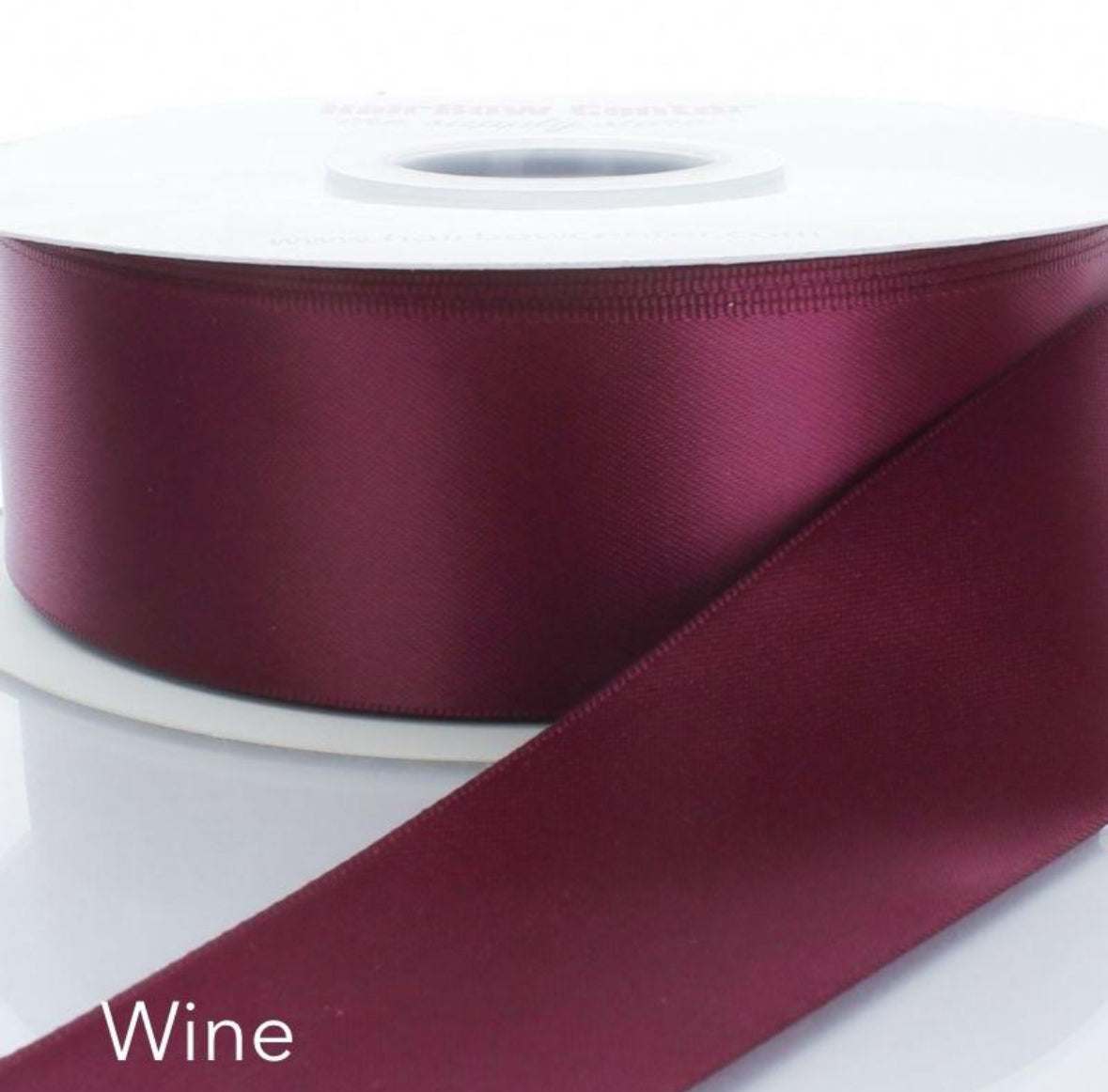 *SALE* Satin Ribbon 1.5” 50 yards per roll Single Face