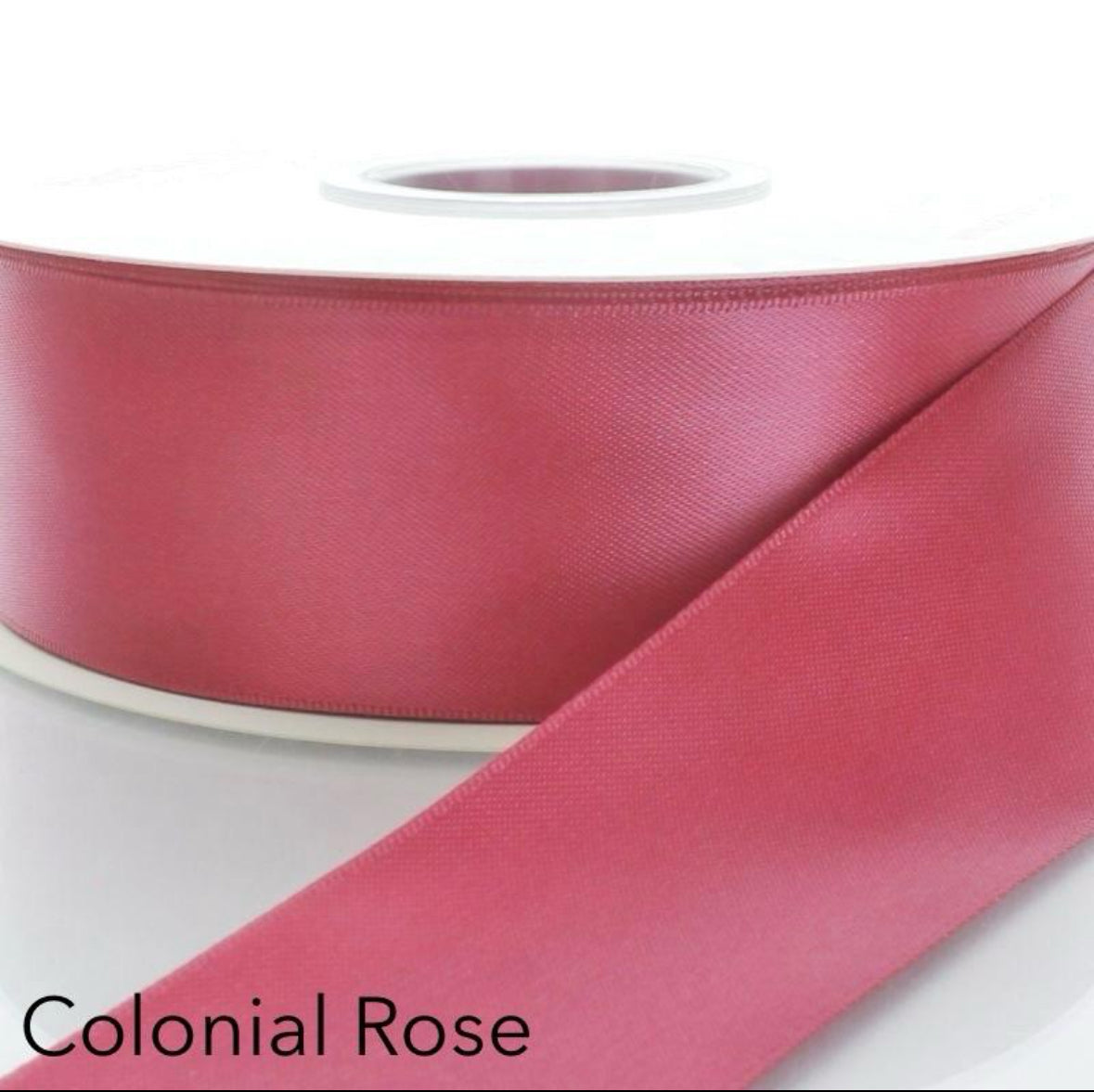 *SALE* Satin Ribbon 1.5” 50 yards per roll Single Face
