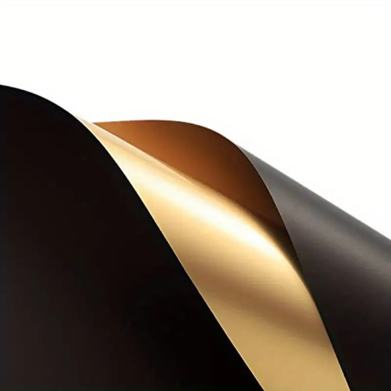 *SALE* White and Black with Gold Korean Wrapping Paper