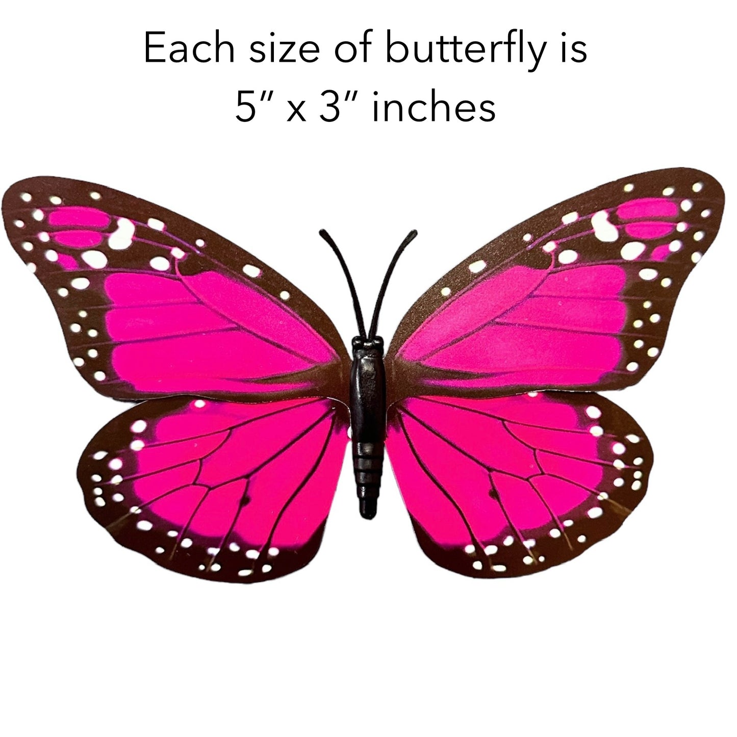*SALE* 10 pcs Monarch Butterfly for Decor 1 Size
