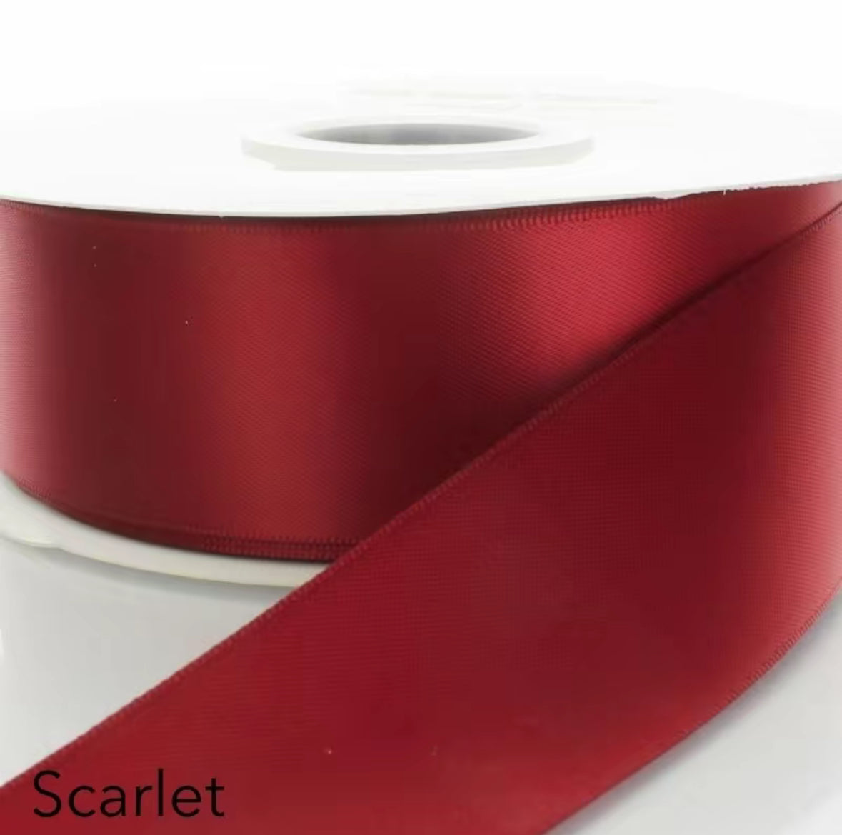 Satin Ribbon Double Face 100 yards 1.5”