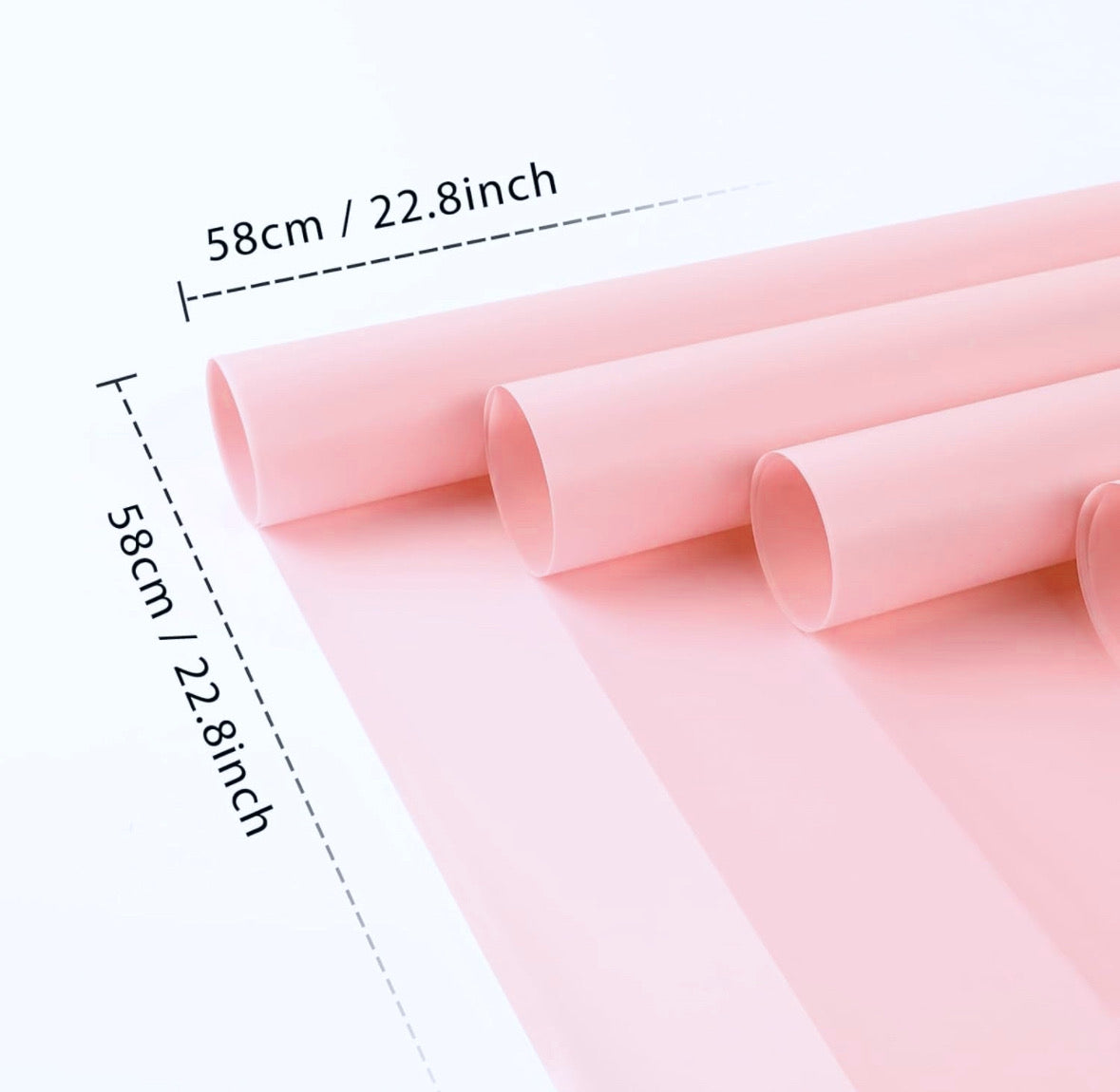 *SALE* Powder Pink Korean Simple Wrapping Paper