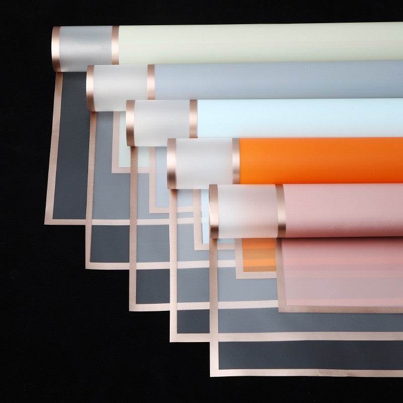 *SALE* Boarder Translucent Korean Wrapping Paper