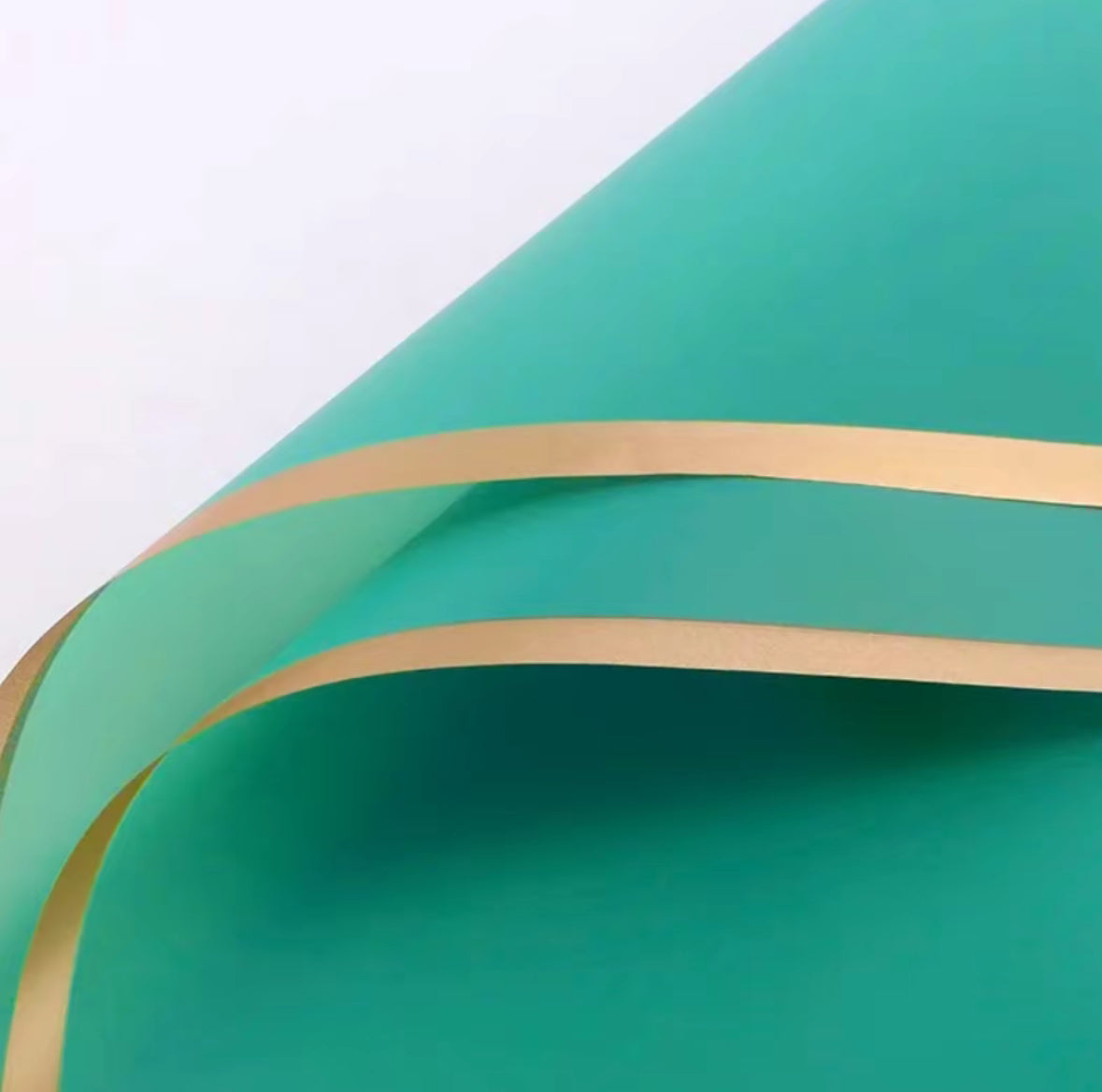 *SALE* Korean Wrapping Paper with Gold Line