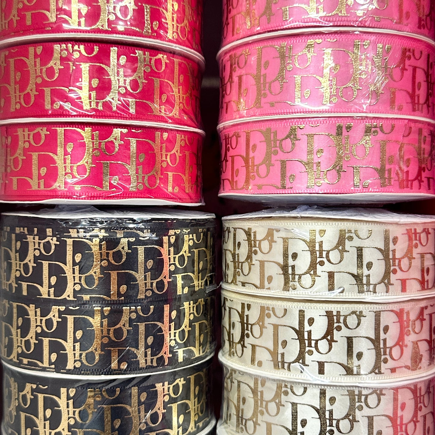 Di*r Luxury Ribbon 7/8 Satin Ribbon