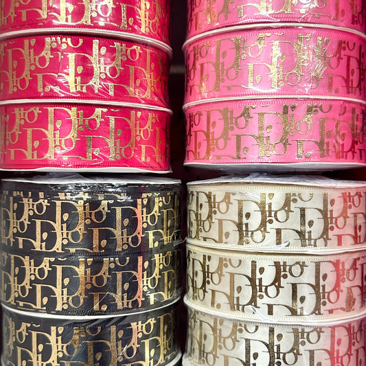 Di*r Luxury Ribbon 7/8 Satin Ribbon