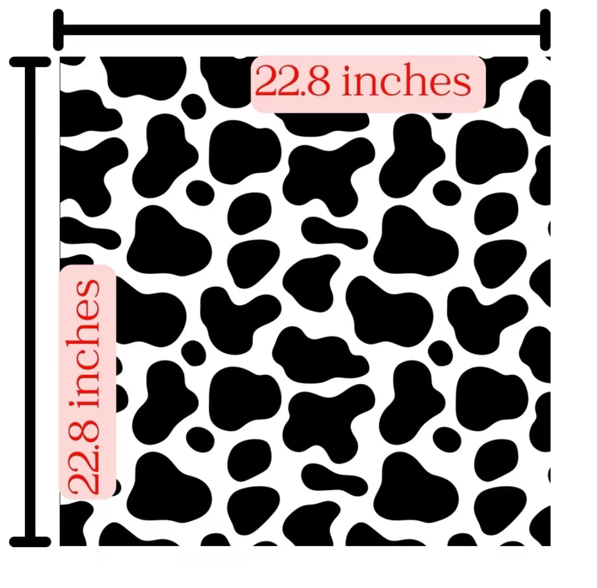 *SALE*Cow Print Korean Wrapping Paper