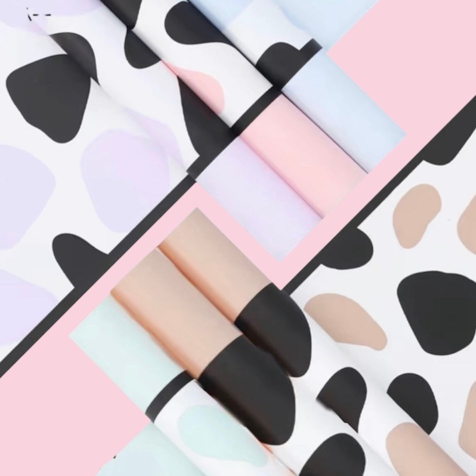 *SALE*Cow Print Korean Wrapping Paper