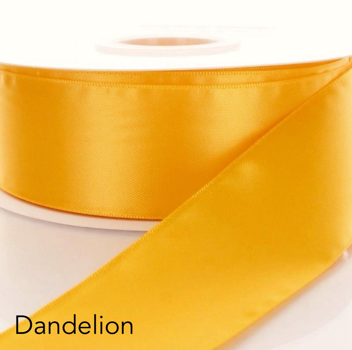 *SALE* Satin Ribbon 1.5” 50 yards per roll Single Face