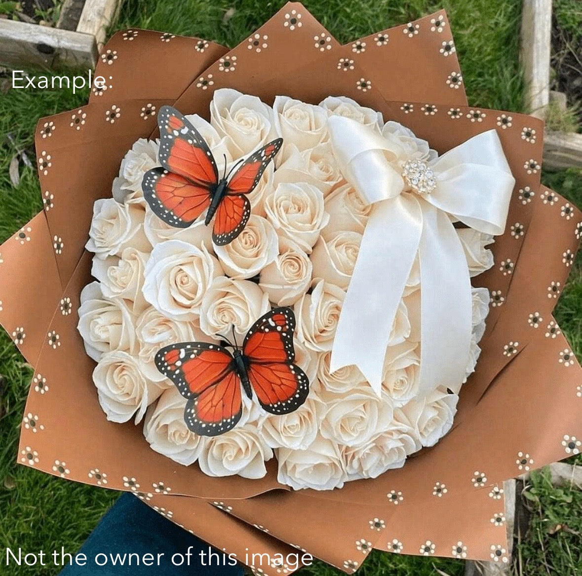 *SALE* 10 pcs Monarch Butterfly for Decor 1 Size