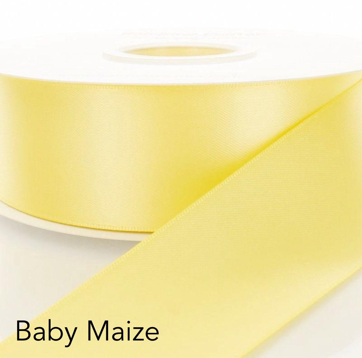*SALE* Satin Ribbon 1.5” 50 yards per roll Single Face