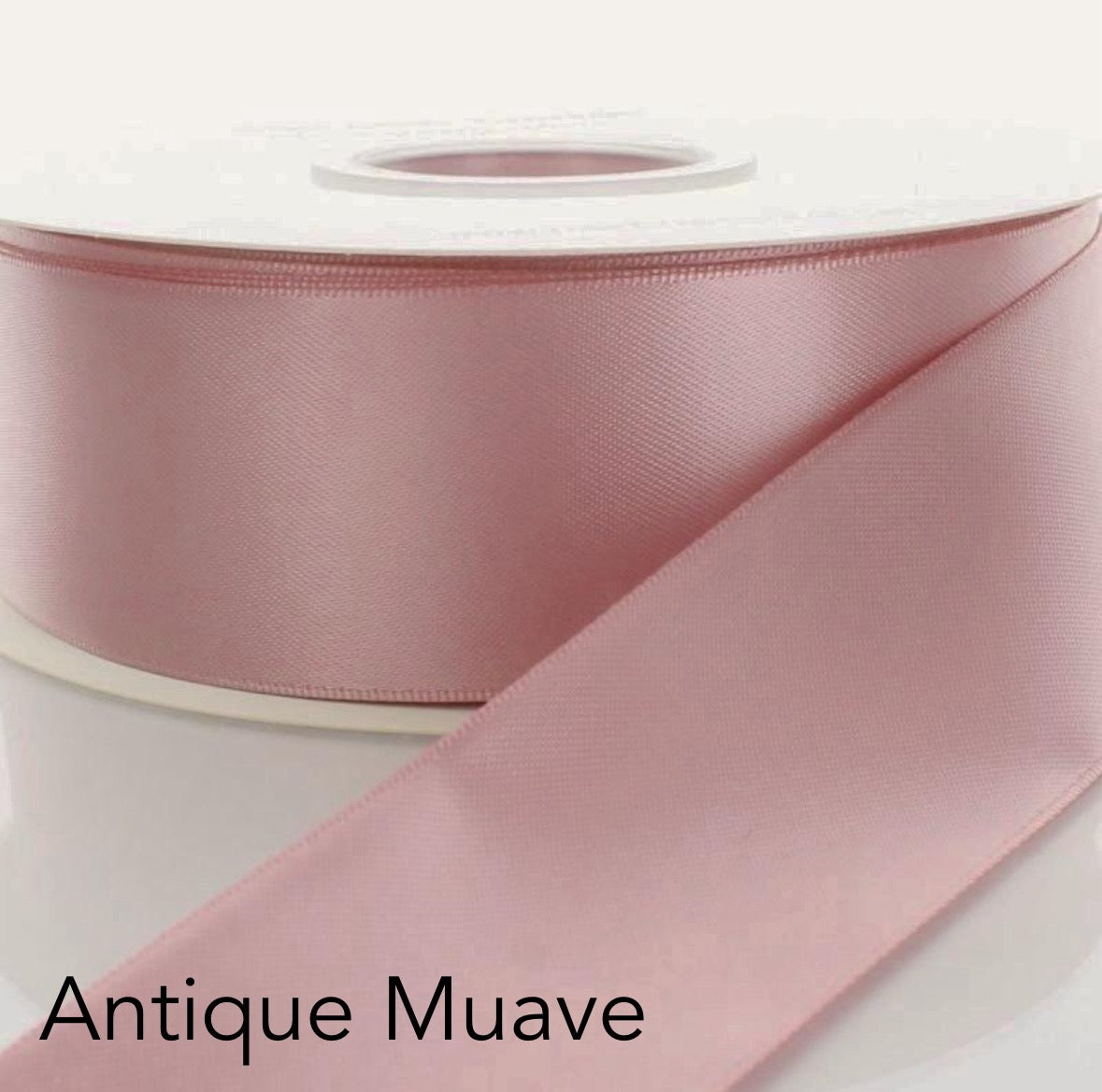 *SALE* Satin Ribbon 1.5” 50 yards per roll Single Face