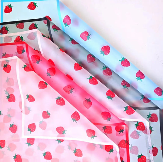 *SALE* Strawberry Korean Wrapping Paper