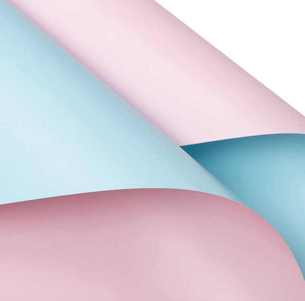 *SALE* Blue/ Pink Double Color Korean Wrapping Paper