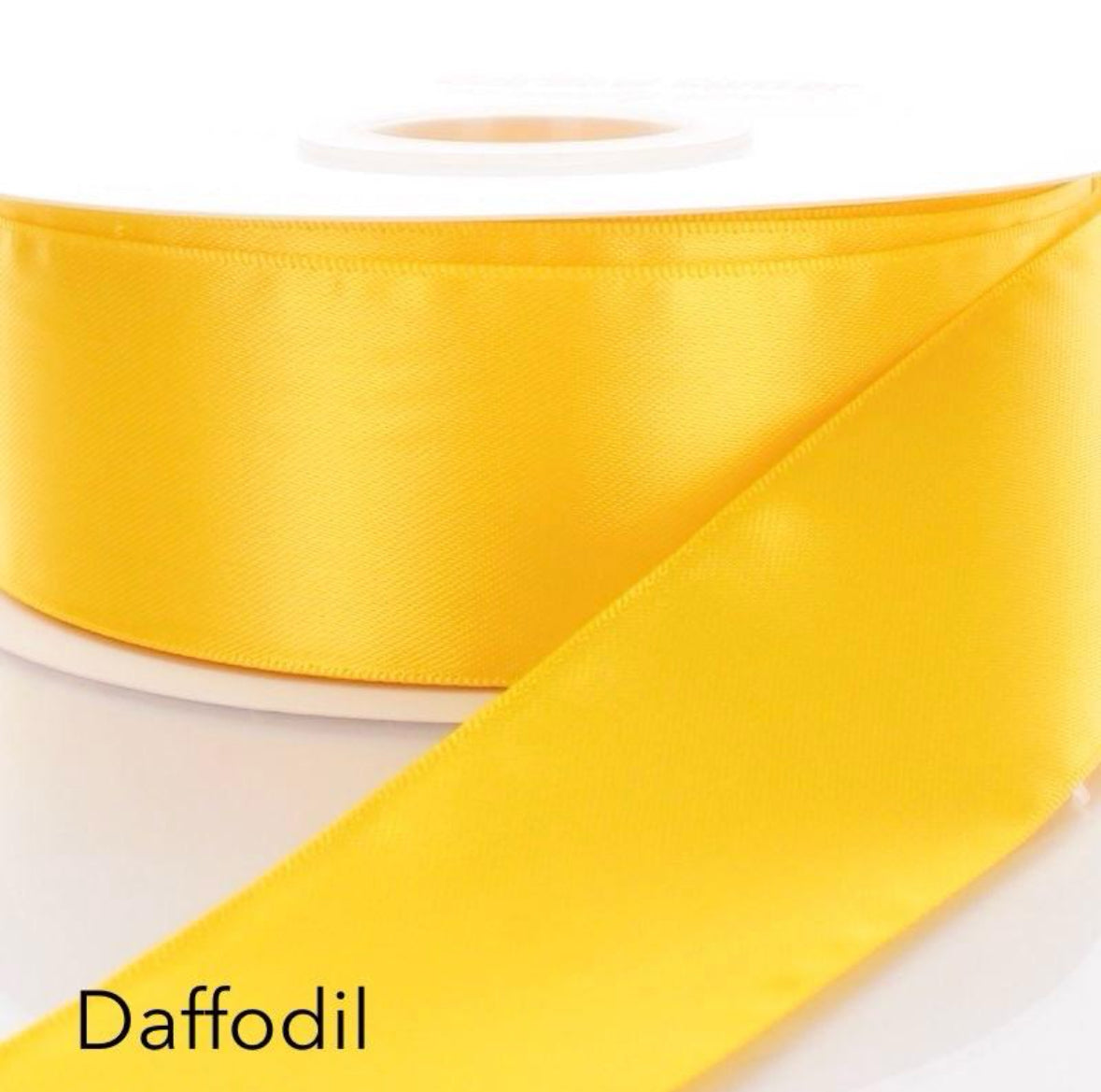 *SALE* Satin Ribbon 1.5” 50 yards per roll Single Face